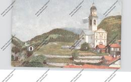 CH 7450 TIEFENCASTEL GR, Kirche, Phytin-Werbekarte - Tiefencastel