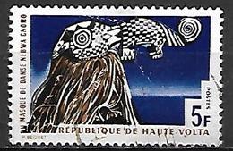 HAUTE - VOLTA   -  1970.  Y&T N° 212 Oblitéré.   Masque De Danse - Opper-Volta (1958-1984)