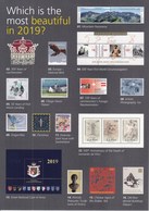 Liechtenstein 2020 / Which Is The Most Beautiful In 2019?, Stamp Competition - Cartas & Documentos