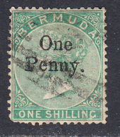 Bermuda 1875 Wmk CC, Cancelled, Sc# ,SG 17, Mi - Bermudas