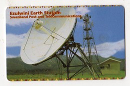 SWAZILAND Ref MV Cards SWA-09 E10 EARTH STATION Date 03/2001 - Swasiland