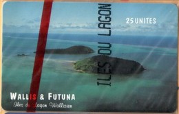 Wallis And Futuna - WF-SPT-0009, TIles Du Lagon, Islands, 25 U, 3000ex, 6/96, Mint NSB - Wallis Und Futuna