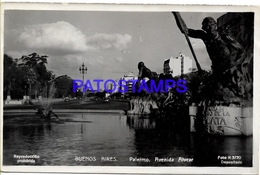 132745 ARGENTINA BUENOS AIRES PALERMO AVENIDA ALVEAR CIRCULATED TO US POSTAL POSTCARD - Belice