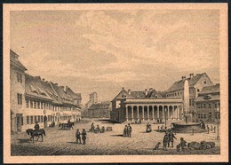 D5392 - Dessau - Markt - Stich - Verlag Hans C. Schiedicke Markleeberg - Dessau