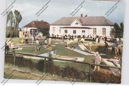 2436 KELLENHUSEN, Minigolf / Klein-Golf-Platz, Belebte Szene, Oldtimer Omnibus - Kellenhusen