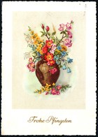 Delcampe - D5425 - Glückwunschkarte Pfingsten - Blumen - Pfingsten