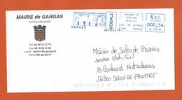 LETTRE FRANCE  Obl GARGAS THEME OCRE PEINTURE PIENTRE - Sonstige & Ohne Zuordnung