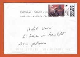 LETTRE FRANCE  VIGNETTE MON TIMBRE EN LIGNE THEME BANDES DESSINEES - Bandes Dessinées