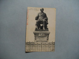 PARIS  -  75  -  Statue De Louis Blanc  -  Carte Publicité : Offert Par La Maison BENOISTON - Statues