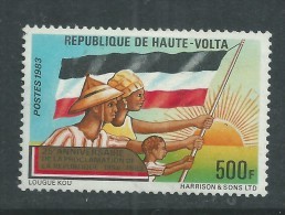 Haute Volta N° 621 XX Partie De Série 25ème Anni. De La Proclamation De La République : 500 F. Sans Charnière TB - Opper-Volta (1958-1984)