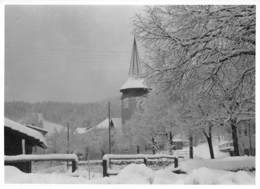 Suisse - Canton De Vaud - SAINT-CERGUE Sous La Neige - Eglise - Saint-Cergue