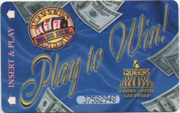 Carte (Carton) De Slot Machine : Four Queens Casino : Las Vegas NV - Casino Cards