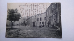 Carte Postale ( CC6 ) Ancienne De Saint Polgues , La Place - Otros Municipios