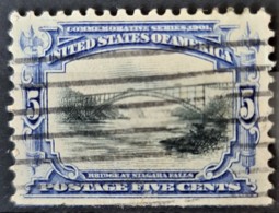USA 1901 - Canceled - Sc# 297 - 5c - Gebraucht