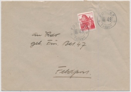 CH 215 Auf Brief Mit Truppenstempel - FELDPOST FÜS. KP. III/49 - Postmarks