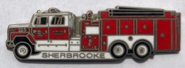 SAPEURS POMPIERS SHERBROOKE  - SERVICE DU FEU - CAMION - TRUCK FIREFIGHTERS - LKW - FEUERWEHRMANN - USA - US - (24) - Feuerwehr