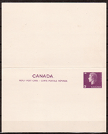 Canada-0035 - Cartolina Postale - Nuova - - 1953-.... Reinado De Elizabeth II