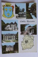 Chilly Mazarin - Le Chateau Et Un Coin Du Parc - La Pièce D'eau - Multivues - 1970 - Chilly Mazarin