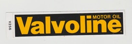 Valvoline Motor Oil - Stickers
