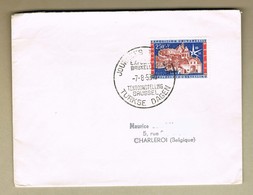 Expo 58 Cachet Journée Turque  Sur Timbre Exposition 58 - 1958 – Bruxelles (Belgique)