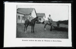 Sainte Hélene (Italie)  - Cavalières à Cheval - Coupure De Presse (encadré Photo) 1936 - Hipismo