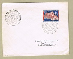 Expo 58 Cachet   Journée Luxembourgeoise Sur Timbre Exposition 58 - 1958 – Bruxelles (Belgique)