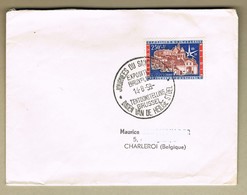 Expo 58 Cachet   Journée Du Saint-Siège Sur Timbre Exposition 58 - 1958 – Brussel (België)