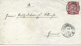 Hannover Sur Entier Postal Stationery, Ganzsachen. - Postwaardestukken