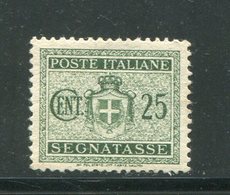 ITALIE- Taxe Y&T N°55- Neuf Avec Charnière * - Postage Due