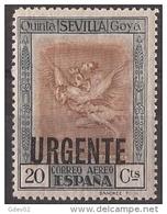 ES530-LB106TEUESPCORRURG.Spain.Espagne.PINTURA.Aguafuertes  De GOYA.URGENTE.  1930 (Ed 530*) Nuevo, Con Charnela - Special Delivery