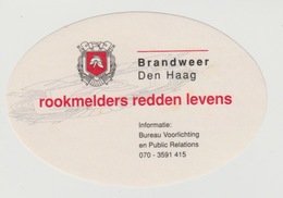 Sticker Brandweer Den Haag (NL) - Pompiers