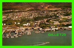 PRINCE RUPERT, BC - SCENE OF PRINCE RUPERT TAKEN FROM AIRCRAFT OVER HARBOUR -  WRATHALL'S - - Prince Rupert