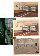 4 Different WINDSOR, Ontario, Canada, Windsor-Detroit Tunnel, Old Postcards - Windsor