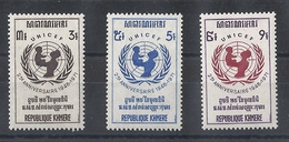 République KhmereTimbre YT N°284/286 - Cambogia