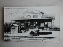 PHOTO Repro De CPA - Gare - La Gare Du Bourget - Gare De La Grande Ceinture - Treinen