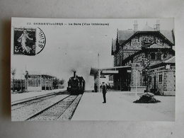 PHOTO Repro De CPA - Gare - La Gare De Gennevilliers - Ternes