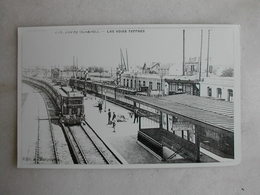PHOTO Repro De CPA - Gare - La Gare De Juvisy - Treinen