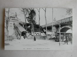 PHOTO Repro De CPA - Gare - Rueil - La Montée De La Gare - Treni