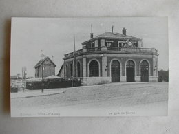 PHOTO Repro De CPA - Gare - La Gare De Sèvres - Treinen