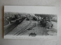 PHOTO Repro De CPA - Gare - La Gare De Chaville Vélizy - Vue Générale - Ternes