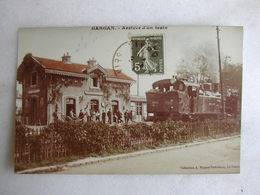 PHOTO Repro De CPA - Gare - La Gare De Livry Gargan - Treni