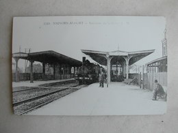 PHOTO Repro De CPA - Gare - La Gare De Maisons Alfort - Treni