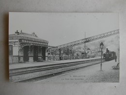 PHOTO Repro De CPA - Gare - Bellevue - La Gare Des Invalides - Treni