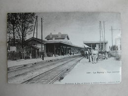 PHOTO Repro De CPA (la Vie Du Rail) - Gare - La Gare Du Raincy - Gare Intérieure - Treni