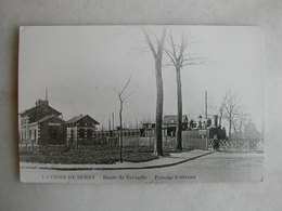 PHOTO Repro De CPA - Gare - La Gare De La Croix De Berny - Route De Versailles - Passage à Niveau - Treinen