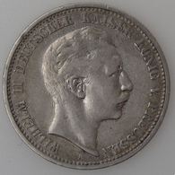 Allemagne, Preussen, 2 Mark 1904 A, TB, KM#522 - 2, 3 & 5 Mark Silver