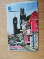 ST VINCENT & GRENADINES   $25,-  EASY TALK  SVD 31  STREET SCENE    Fine Used Card  ** 1547** - St. Vincent & Die Grenadinen