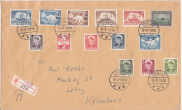 GREENLAND. 1955. Nice Cover Recomended, With Some Very Good Stamps, Send To Denmark From IVIGTUT - Covers & Documents