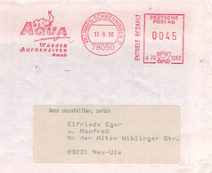 Aqua Wasser Aufbereiter 78050 Villingen Schwenningen 1996 - Autres & Non Classés