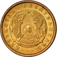 Monnaie, Kazakhstan, 2 Tyin, 1993, TTB, Copper Clad Brass, KM:1a - Kazakhstan